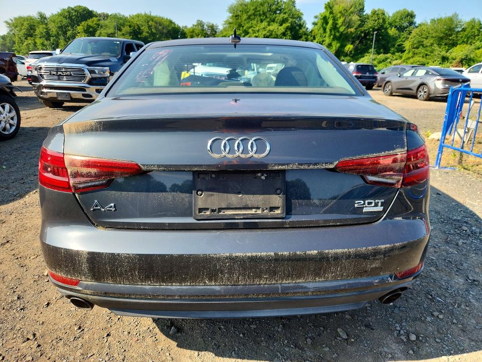 2017 Audi A4 VIN WAUGMAF48HN065791 COPART salvage auction — FRONT END, Ny - Cert Of Title-Salvage, sold $450 on 2026-07-09 (photo 6)