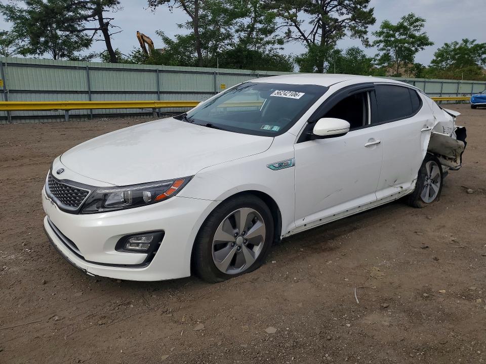 2015 Kia Optima VIN KNAGN4AD7F5081869 COPART salvage auction — REAR END, Pa - Certificate Of Salvage, sold $400 on 2026-07-08 (photo 1)