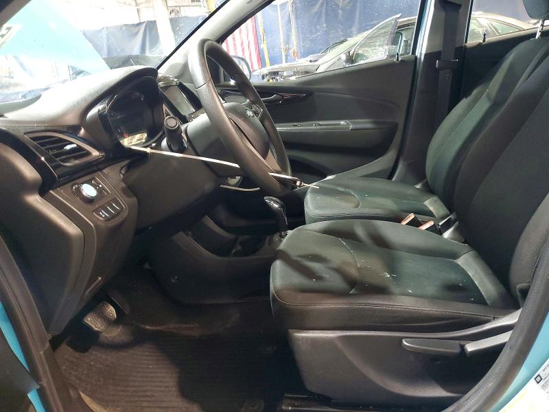 2022 Chevrolet VIN KL8CD6SA9NC018411 COPART salvage auction — FRONT END, Oh - Cert Of Title-Salvage, sold $1,250 on 2026-07-31 (photo 7)