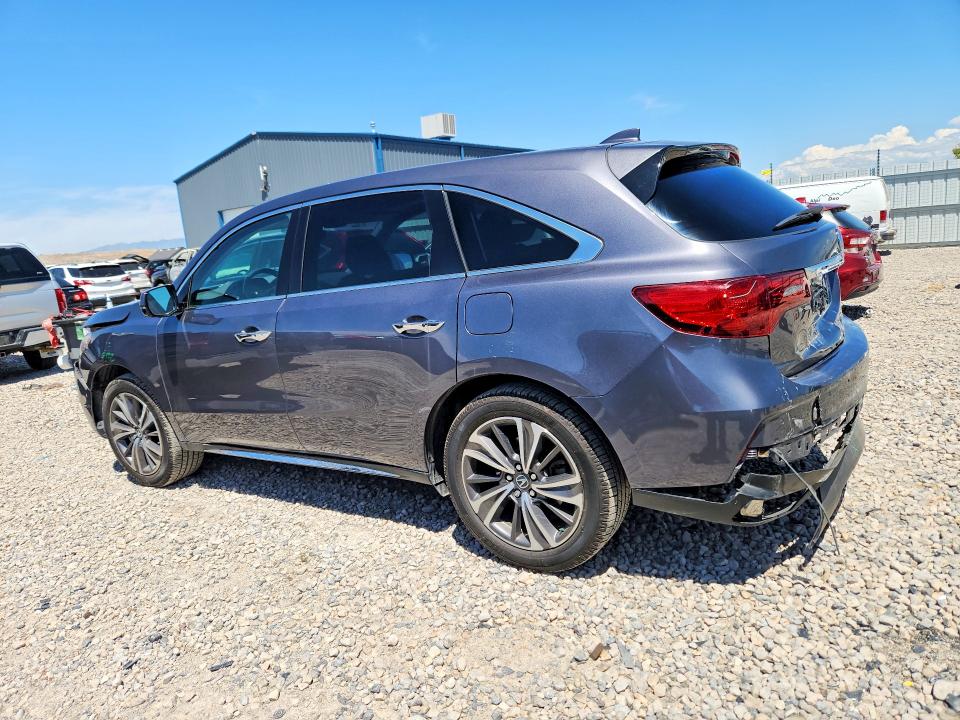 2020 Acura VIN 5J8YD4H52LL000021 COPART salvage auction — REAR END, Ut - Salvage Certificate, sold $7,000 on 2026-07-02 (photo 2)