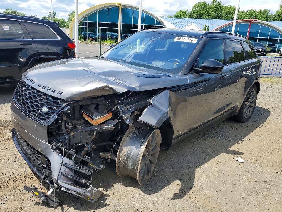 2018 Land rover RANGE ROVER VIN SALYM2RV8JA741910 COPART salvage auction — FRONT END, Salvage Title, sold $8,300 on 2026-07-16 (photo 1)
