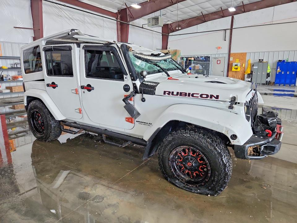 2016 Jeep Wrangler / VIN 1C4BJWFG3GL250807 COPART salvage auction — ROLLOVER, Il - Junking Cert Of A Vehicle, sold $5,900 on 2026-07-22 (photo 4)