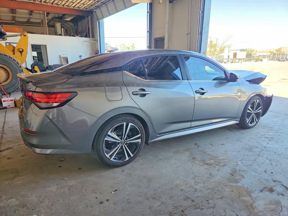 2020 Nissan VIN 3N1AB8DV4LY293501 COPART salvage auction — FRONT END, Tx - Salvage Vehicle Title, sold $3,650 on 2026-07-31 (photo 3)
