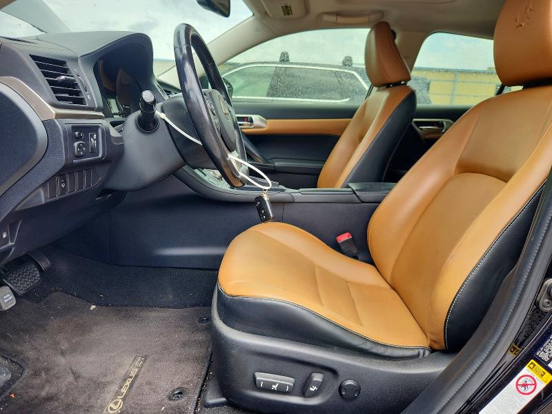 2015 Lexus Ct VIN JTHKD5BHXF2250810 COPART salvage auction — FRONT END, Tx - Salvage Vehicle Title, sold $3,700 on 2026-08-01 (photo 7)