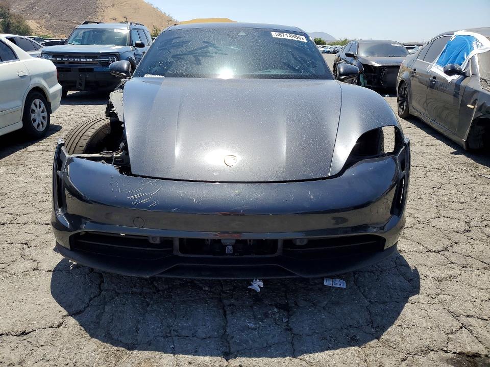 2022 Porsche Taycan VIN WP0AA2Y12NSA11980 COPART salvage auction — FRONT END, Ca - Salvage Certificate, sold $19,700 on 2026-07-16 (photo 5)