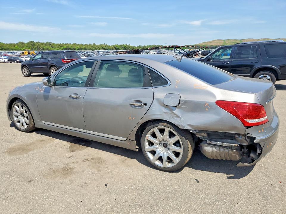 2011 Hyundai Equus VIN KMHGH4JF6BU034727 COPART salvage auction — REAR END, Ny - Mv-907A Salvage Certificate, sold $425 on 2026-07-06 (photo 2)