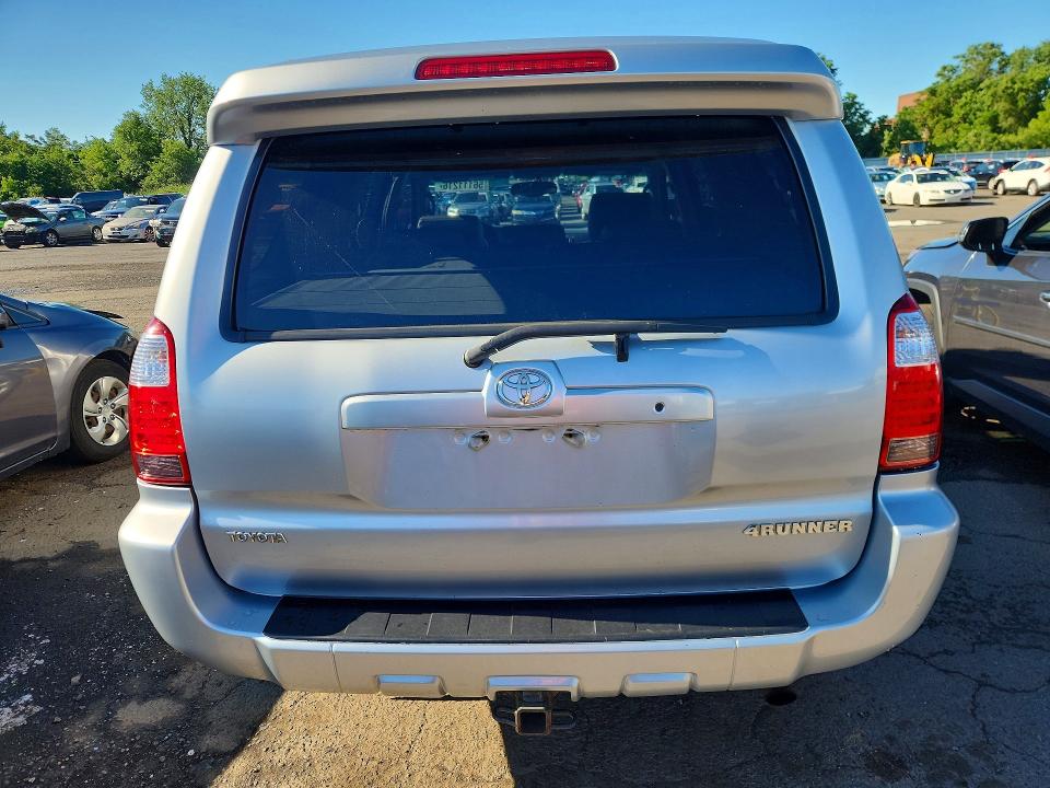 2006 Toyota 4runner VIN JTEBU17R668063276 COPART salvage auction — FRONT END, CT - CERT OF TITLE-SALVAGE, sold $5,800 on 2026-07-17 (photo 6)