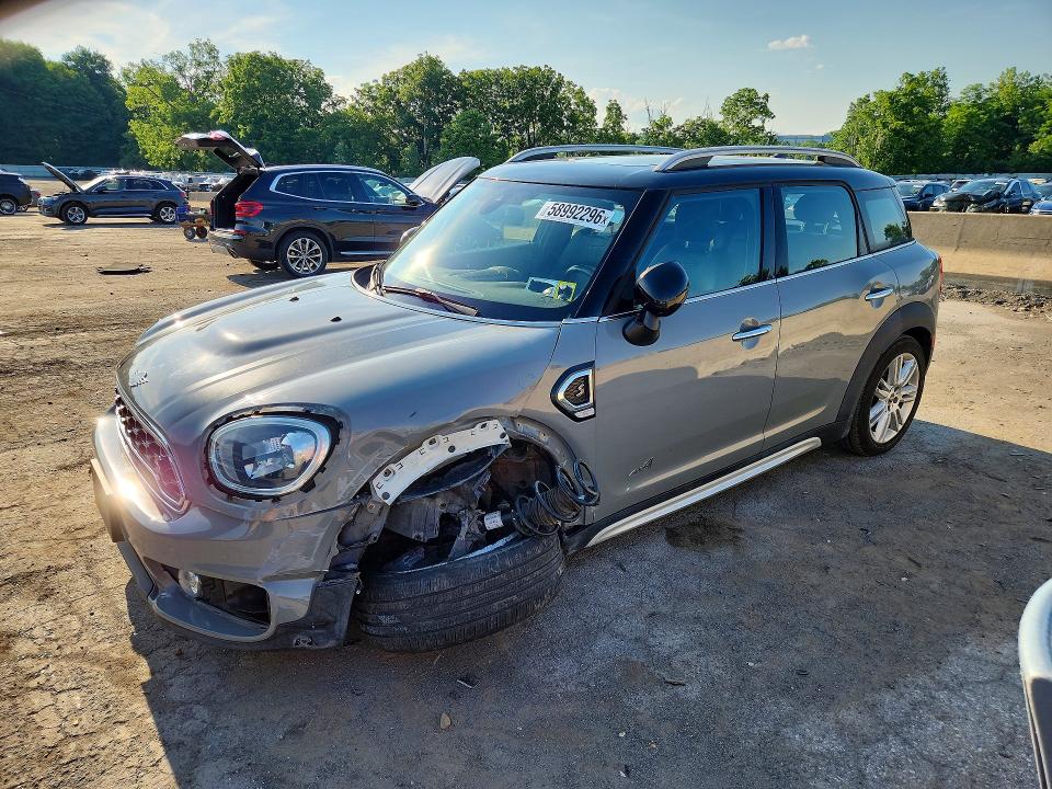 2019 Mini Cooper VIN WMZYT5C58K3E63944 COPART salvage auction — FRONT END, Salvage Title, sold $2,200 on 2026-07-23 (photo 1)