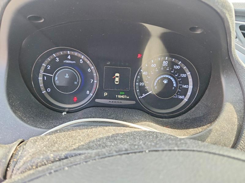 2016 Hyundai Azera VIN KMHFG4JG4GA505886 COPART salvage auction — FRONT END, Ga - Cert Of Title-Rebuilt Salvage, sold $1,550 on 2026-07-09 (photo 9)
