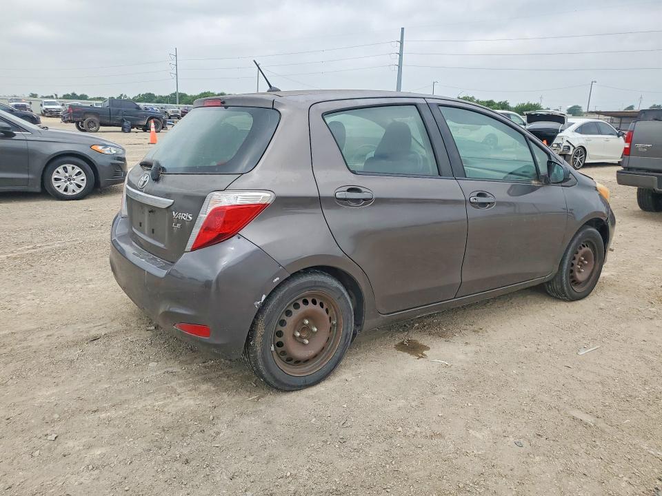 2012 Toyota VIN JTDKTUD37CD509995 COPART salvage auction — FRONT END, Tx - Cert Of Title-Rebuilt Salvage, sold $1,350 on 2026-07-08 (photo 3)