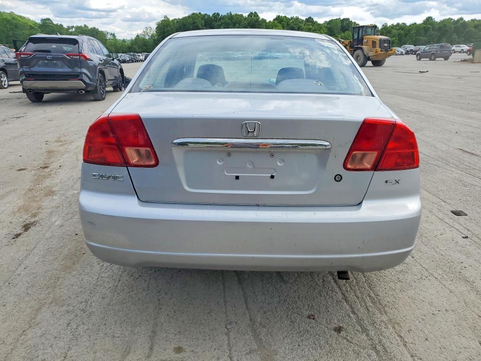 2002 Honda Civic VIN 2HGES26732H604528 COPART salvage auction — FRONT END, PA - CERT OF SALV-R=RECONSTRUCTED, sold $425 on 2026-07-02 (photo 6)