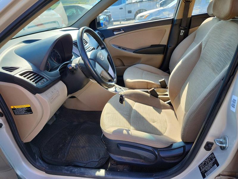 2015 Hyundai Accent VIN KMHCT4AE3FU809835 COPART salvage auction — FRONT END, Ga - Cert Of Title-Salvage, sold $475 on 2026-07-02 (photo 7)