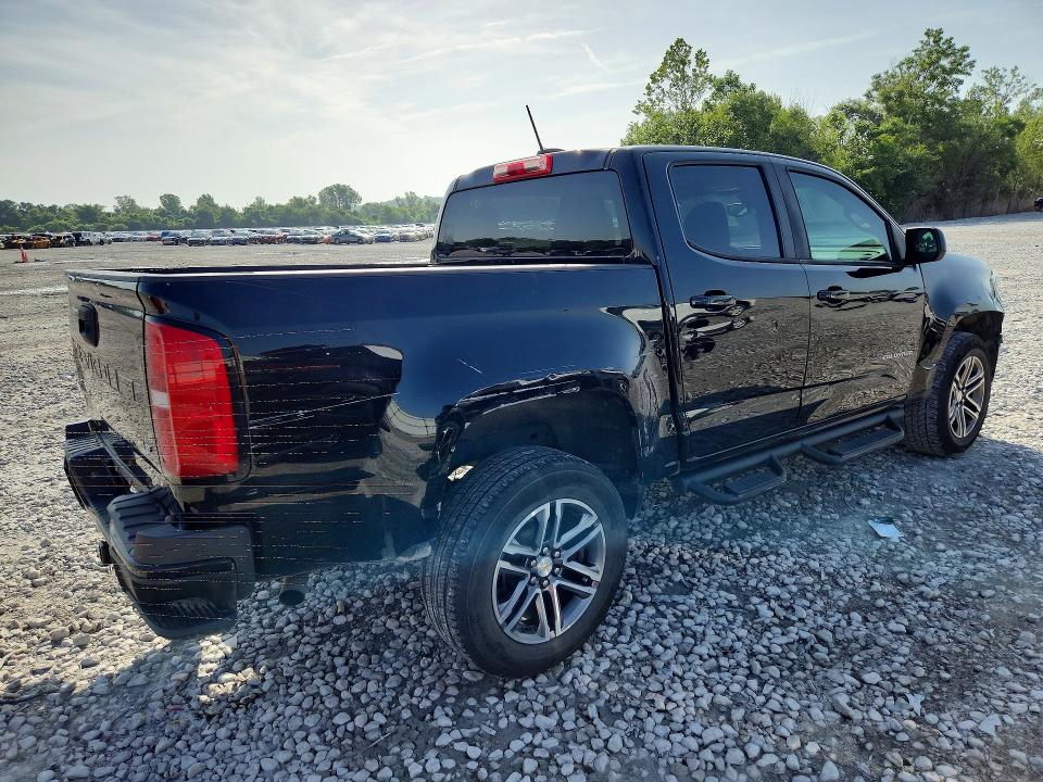 2022 Chevrolet Colorado VIN 1GCGSBEN3N1105920 COPART salvage auction — FRONT END, Nc - Certificate Of Title (P), sold $9,100 on 2026-07-29 (photo 3)