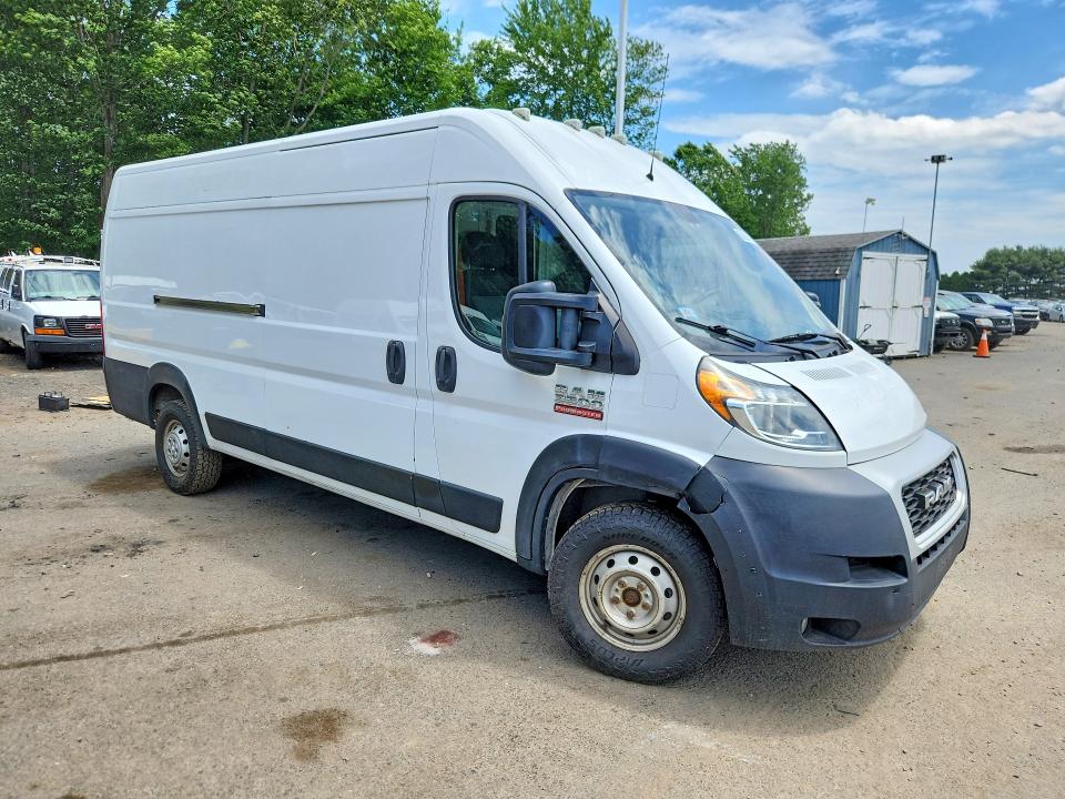 2021 Ram Promaster 3500 VIN 3C6MRVJGXME511851 COPART salvage auction — MINOR DENT/SCRATCHES, MA - CERTIFICATE OF TITLE, sold $7,500 on 2026-08-25 (photo 4)