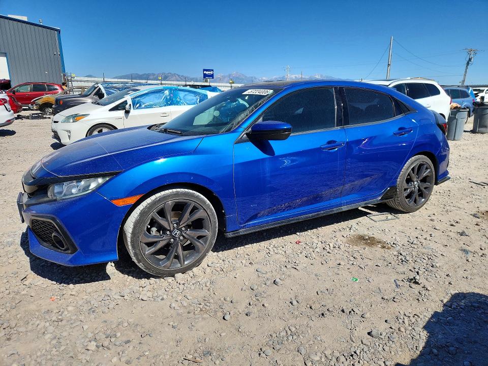 2017 Honda Civic VIN SHHFK7H48HU202715 COPART salvage auction — REAR END, Ut - Salvage Certificate, sold $4,700 on 2026-07-07 (photo 1)