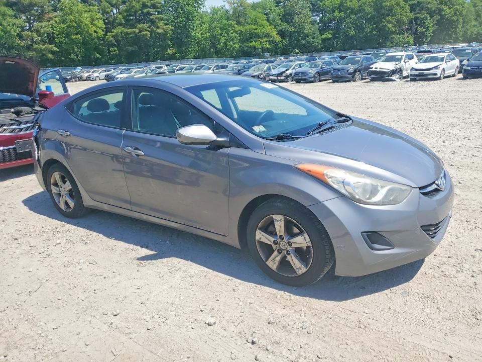 2011 Hyundai Elantra VIN 5NPDH4AE5BH057666 COPART salvage auction — REAR END, Ma - Cert Of Title-Slvg Repair Thft, sold $425 on 2026-07-06 (photo 4)