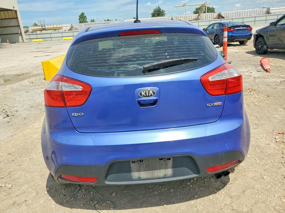 2013 Kia Rio VIN KNADN5A35D6149383 COPART salvage auction — SIDE, Ks - Cert Of Title-Salvage, sold $650 on 2026-07-09 (photo 6)
