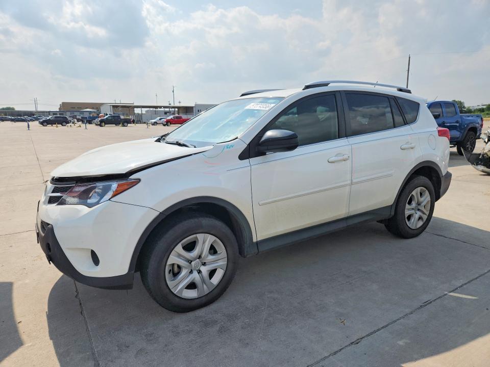 2014 Toyota VIN JTMZFREV0EJ007837 COPART salvage auction — FRONT END, Tx - Salvage Vehicle Title, sold $4,350 on 2026-07-06 (photo 1)