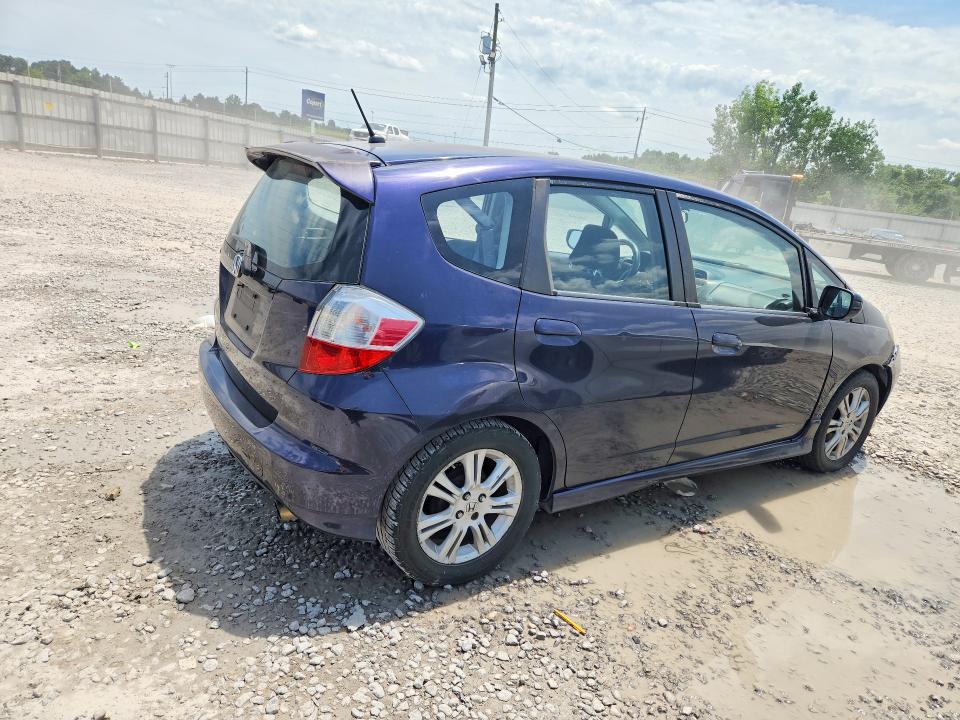 2010 Honda Fit VIN JHMGE8H47AC016457 COPART salvage auction — REAR END, Al - Cert Of Title-Salvage Title, sold $725 on 2026-07-07 (photo 3)