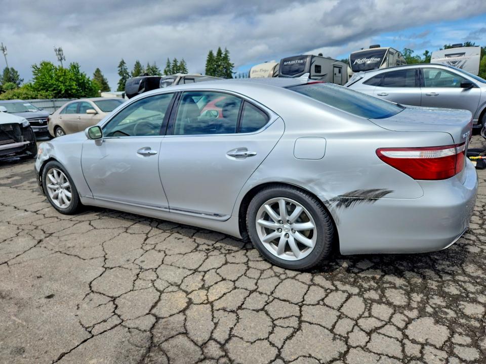 2007 Lexus Ls VIN JTHBL46F875040244 COPART salvage auction — FRONT END, Or - Salvage Title Certificate, sold $1,800 on 2026-07-20 (photo 2)