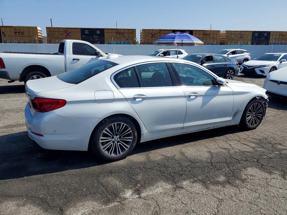 2018 BMW 5er VIN WBAJE5C51JWA94057 COPART salvage auction — FRONT END, CA - SALVAGE CERTIFICATE, sold $11,600 on 2026-07-24 (photo 3)