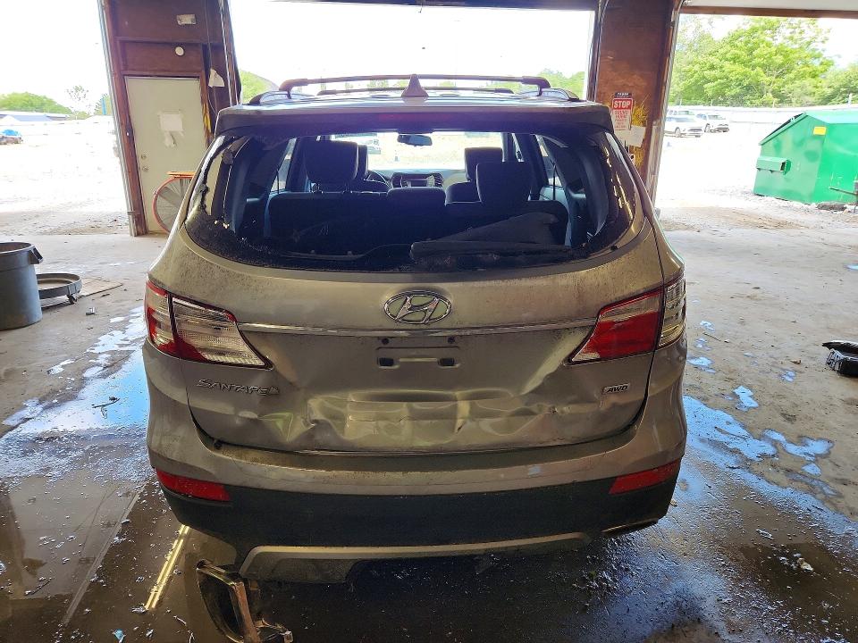 2014 Hyundai Santa fe VIN KM8SMDHF3EU066924 COPART salvage auction — FRONT END, Pa - Certificate Of Salvage, sold $1,500 on 2026-07-16 (photo 6)