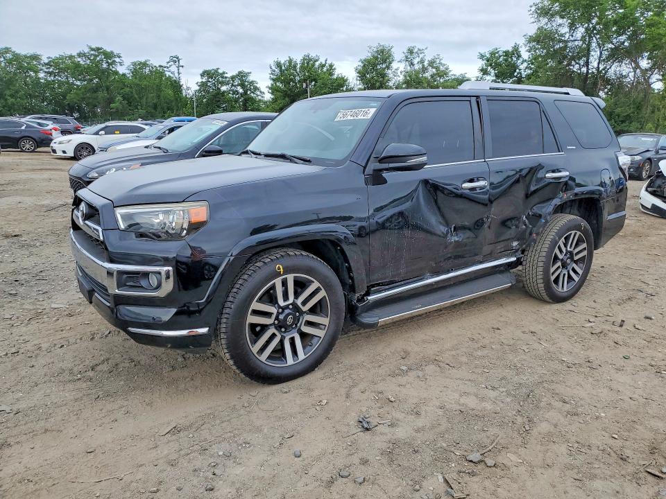 2015 Toyota 4runner VIN JTEBU5JR6F5225358 COPART salvage auction — SIDE, Md - Cert Of Salvage > 75% Damage, sold $4,600 on 2026-07-16 (photo 1)