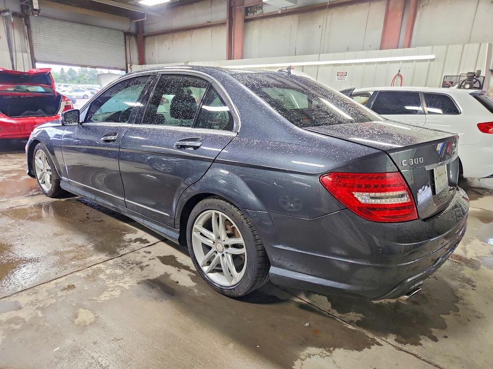 2014 Mercedes-benz VIN WDDGF8AB0ER310234 COPART salvage auction — FRONT END, Il - Salvage Certificate, sold $2,200 on 2026-07-21 (photo 2)