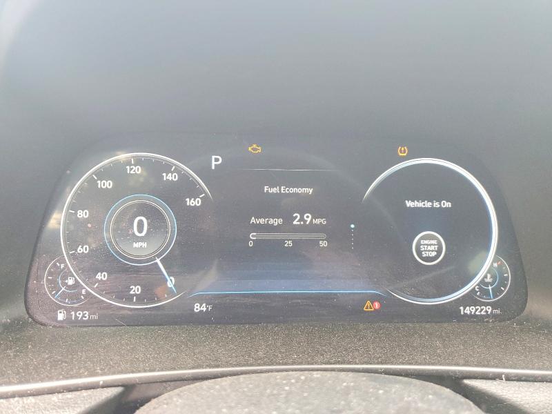 2020 Hyundai Sonata VIN 5NPEF4JA6LH020974 COPART salvage auction — FRONT END, Ms - Cert Of Title-Salvaged, sold $2,800 on 2026-07-22 (photo 9)