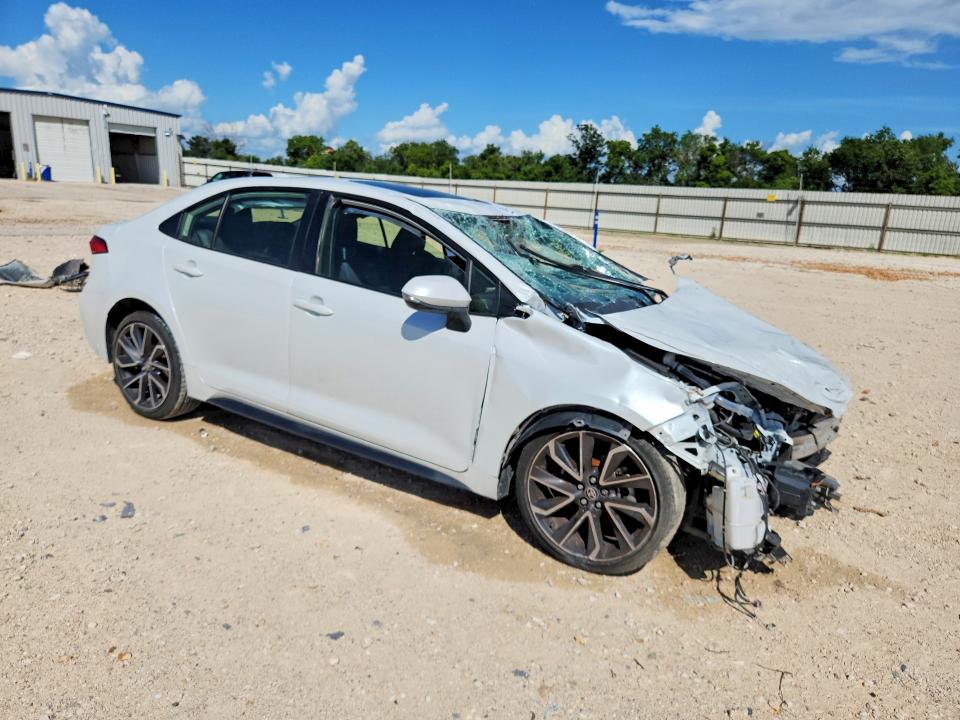 2022 Toyota Corolla VIN JTDP4MCE0N3508976 COPART salvage auction — FRONT END, TX - CERTIFICATE OF TITLE, sold $1,300 on 2026-07-14 (photo 4)