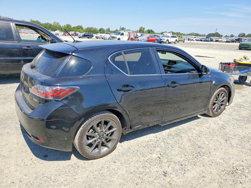 2012 Lexus Ct VIN JTHKD5BH1C2064066 COPART salvage auction — SIDE, Ca - Salvage Certificate, sold $3,300 on 2026-07-02 (photo 3)