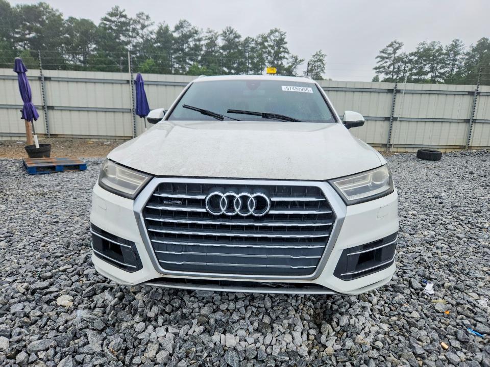 2017 Audi Q7 VIN WA1LAAF71HD012970 COPART salvage auction — FRONT END, Ga - Certificate Of Title, sold $4,450 on 2026-08-01 (photo 5)