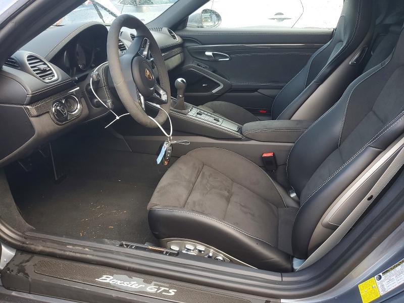 2025 Porsche VIN WP0CD2A86SK230652 COPART salvage auction — FRONT END, GA - CERT OF TITLE-SALVAGE, sold $49,000 on 2026-07-09 (photo 7)