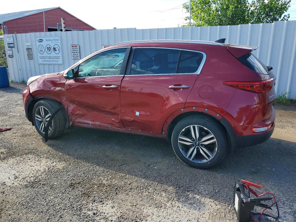 2017 Kia Sportage VIN KNDPNCAC0H7200115 COPART salvage auction — SIDE, On - Permit Salvage, sold $2,000 on 2026-07-16 (photo 2)
