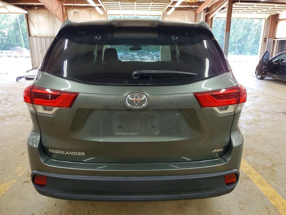 2019 Toyota VIN 5TDBZRFH0KS726828 COPART salvage auction — FRONT END, Nc - Salvage Certificate Of Title, sold $175 on 2026-07-29 (photo 6)