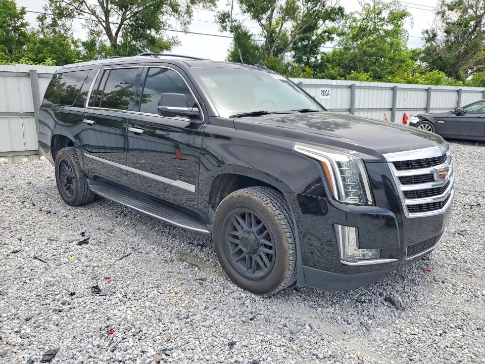 2018 Cadillac Escalade VIN 1GYS4GKJ5JR319316 COPART salvage auction — MINOR DENT/SCRATCHES, Fl - Certificate Of Title, sold $3,250 on 2026-07-31 (photo 4)