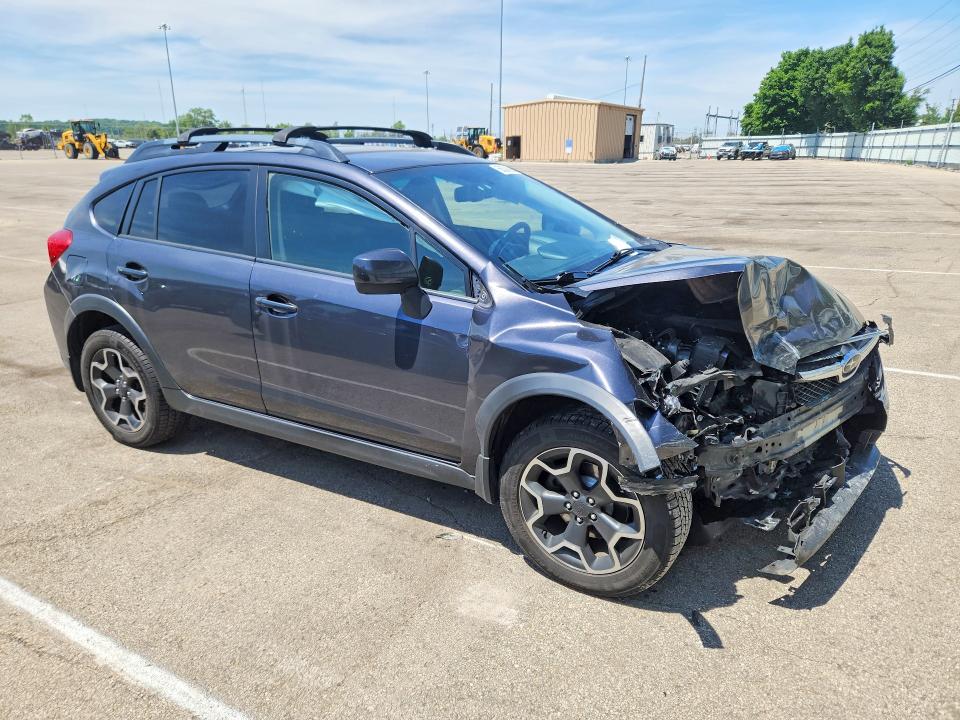 2014 Subaru Xv crosstrek VIN JF2GPACC0E8278333 COPART salvage auction — FRONT END, Oh - Certificate Of Title, sold $600 on 2026-07-08 (photo 4)