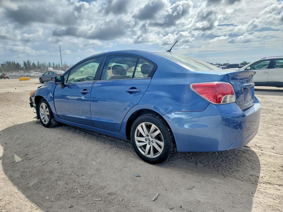 2016 Subaru Impreza VIN JF1GJAB64GH021390 COPART salvage auction — FRONT END, FL - CERT OF TITLE SLVG REBUILDABLE, sold $250 on 2026-07-02 (photo 2)