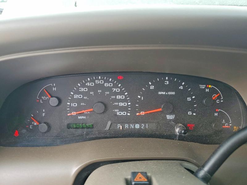2002 Ford Excursion VIN 1FMNU43S92EA14088 COPART salvage auction — FRONT END, Ga - Cert Of Title-Salvage, sold $1,550 on 2026-07-08 (photo 9)