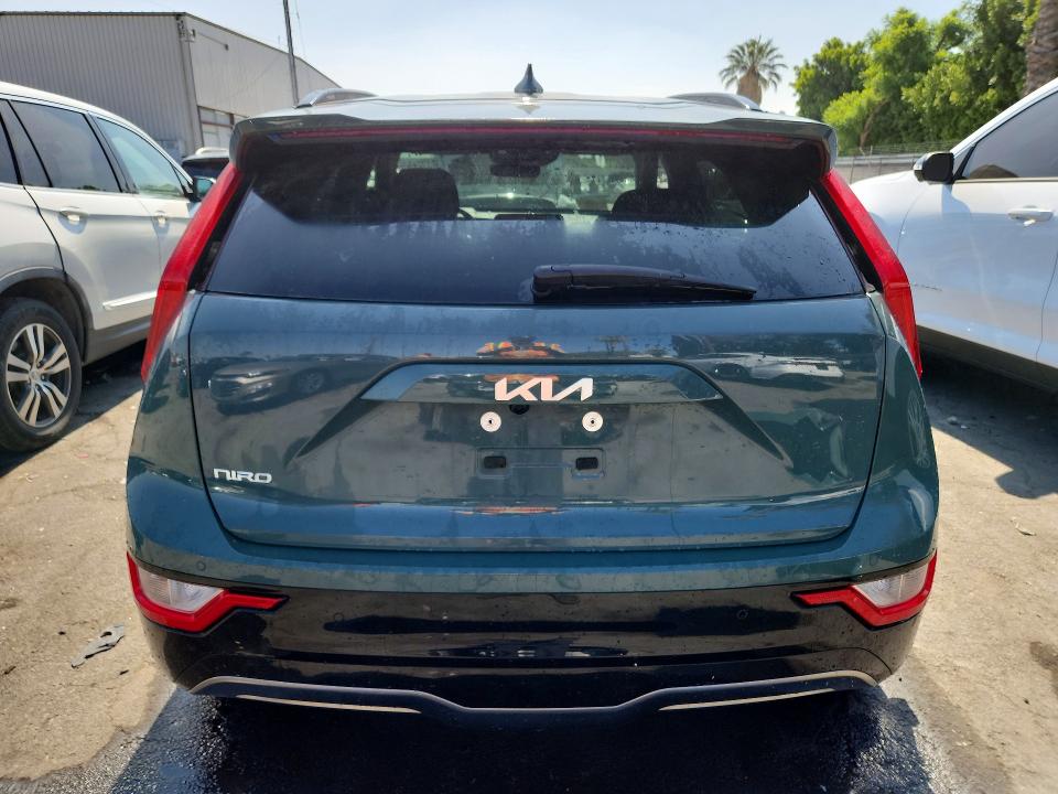 2024 Kia Niro VIN KNDCR3L12R5120925 COPART salvage auction — FRONT END, Ca - Salvage Certificate, sold $1,350 on 2026-07-20 (photo 6)