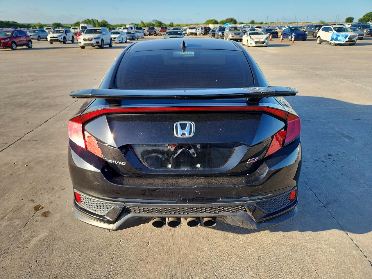 2020 Honda Civic VIN 2HGFC3A57LH753829 COPART salvage auction — Rear End, FL - CERTIFICATE OF TITLE, sold $8,800 on 2026-07-08 (photo 6)