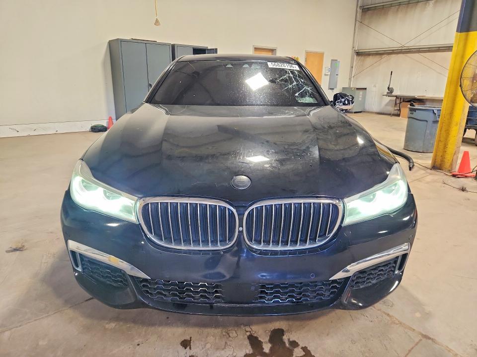 2016 BMW 7er VIN WBA7F2C51GG418551 COPART salvage auction — VANDALISM, Pa - Cert Of Salv-R=Reconstructed, sold $5,200 on 2026-07-06 (photo 5)