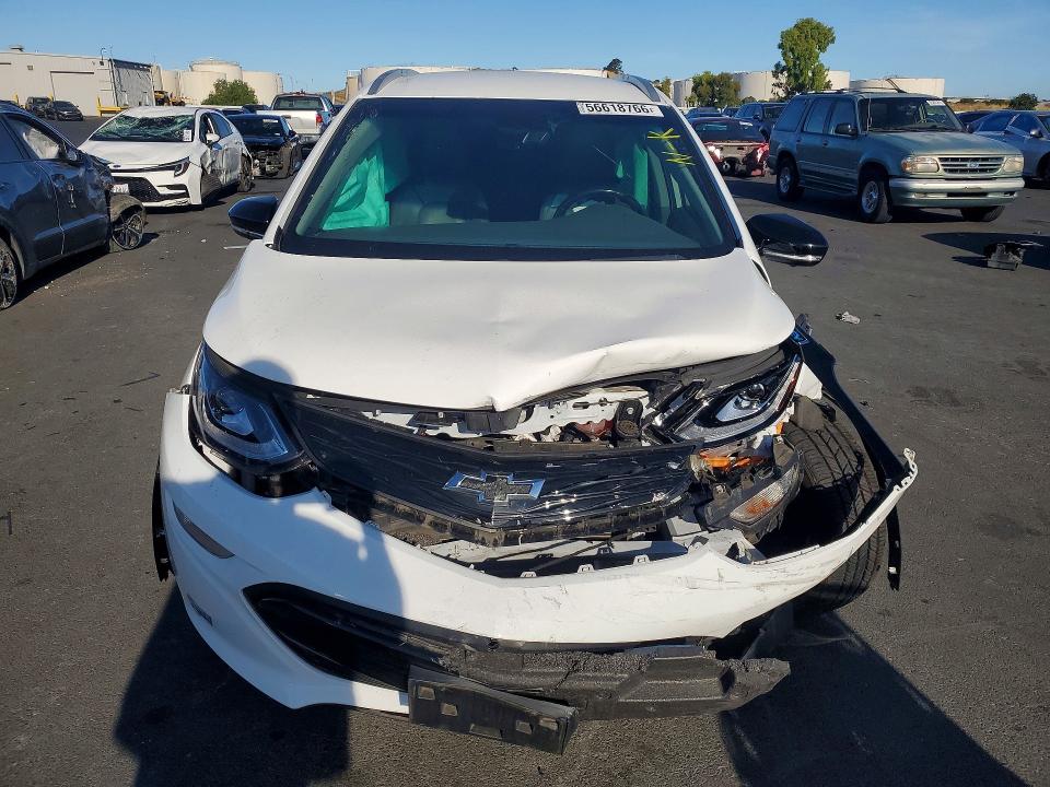 2020 Chevrolet Bolt ev VIN 1G1FZ6S03L4145765 COPART salvage auction — FRONT END, Ca - Salvage Certificate, sold $3,150 on 2026-07-08 (photo 5)
