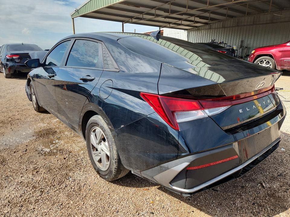 2025 Hyundai Elantra VIN KMHLL4DG6SU063582 COPART salvage auction — FRONT END, TX - CERTIFICATE OF TITLE, sold $4,000 on 2026-07-14 (photo 2)