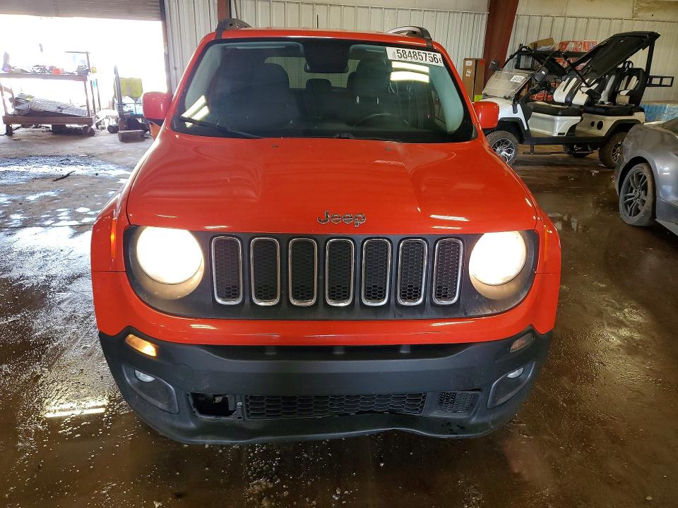 2015 Jeep Renegade VIN ZACCJBBT0FPC12865 COPART salvage auction — FRONT END, Mi - Certificate Of Title, sold $500 on 2026-07-31 (photo 5)