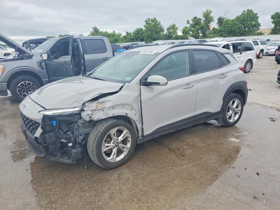 2023 Hyundai VIN KM8K62AB3PU020695 COPART salvage auction — FRONT END, Mo - Salvage Certificate Of Title, sold $1,700 on 2026-07-28 (photo 1)