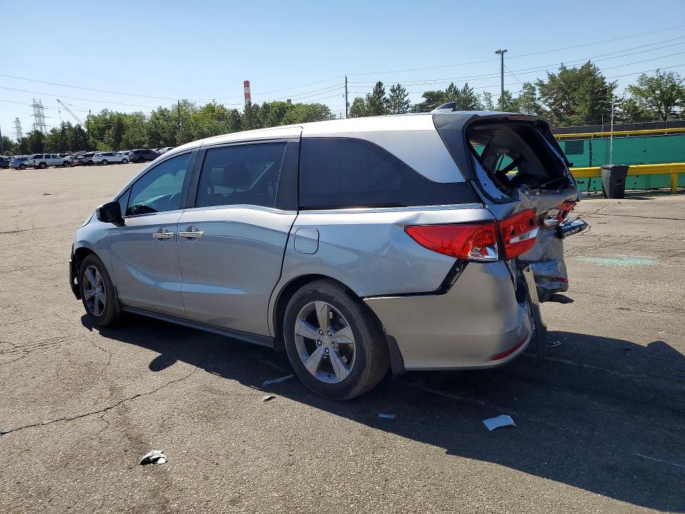 2019 Honda Odyssey VIN 5FNRL6H79KB006998 COPART salvage auction — REAR END, Co - Public - Salvage Title, sold $275 on 2026-07-28 (photo 2)
