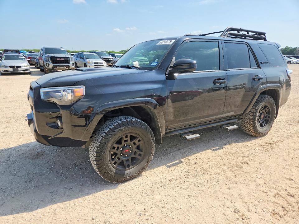 2019 Toyota 4runner VIN JTEBU5JR3K5704220 COPART salvage auction — SIDE, Tx - Salvage Vehicle Title, sold $19,000 on 2026-07-30 (photo 1)