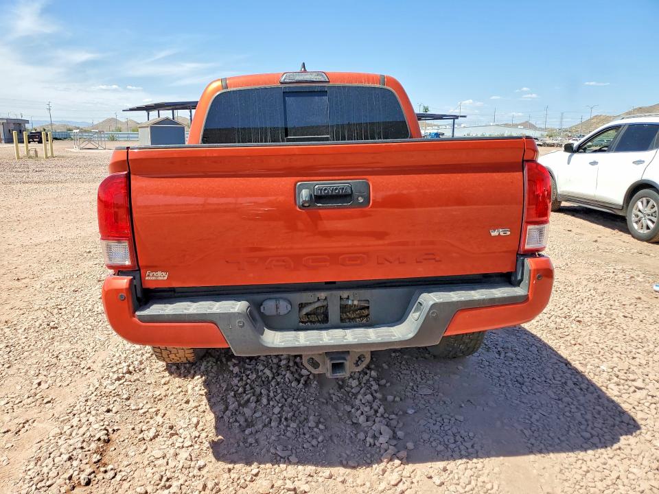 2017 Toyota Tacoma VIN 3TMCZ5ANXHM101131 COPART salvage auction — FRONT END, Az - Cert Of Title - Salvage, sold $10,200 on 2026-07-09 (photo 6)