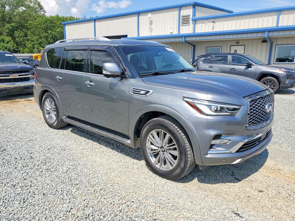 2018 Infiniti Qx80 VIN JN8AZ2NE7J9190665 COPART salvage auction — SIDE, SC - DEALER ONLY CLEAN TITLE, sold $6,600 on 2026-07-02 (photo 4)